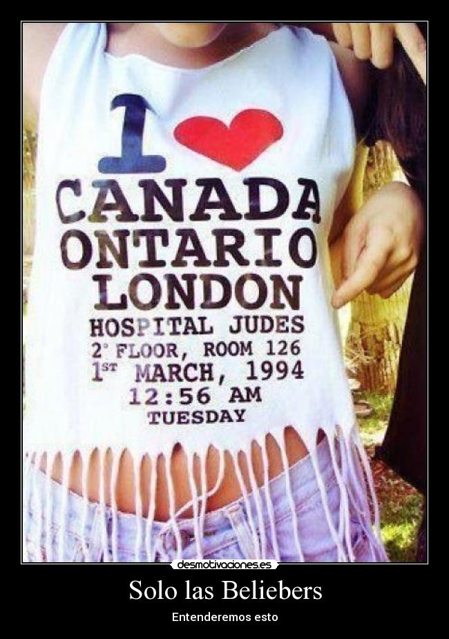 Solo las Beliebers - 