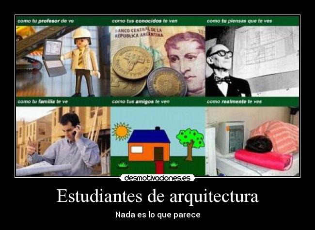 Estudiantes de arquitectura - 