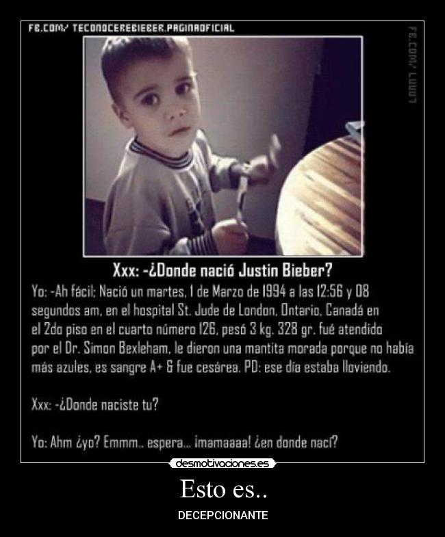 Esto es.. - DECEPCIONANTE