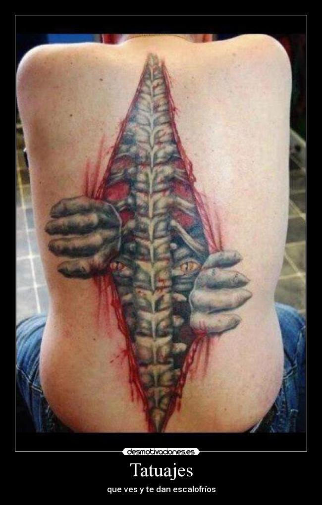 Tatuajes - que ves y te dan escalofríos