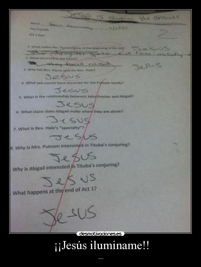 ¡¡Jesús iluminame!! - ....