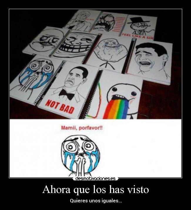 Ahora que los has visto - 