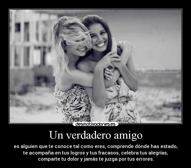 Un verdadero amigo -