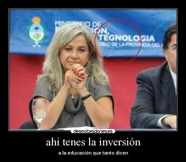 ahi tenes la inversión -