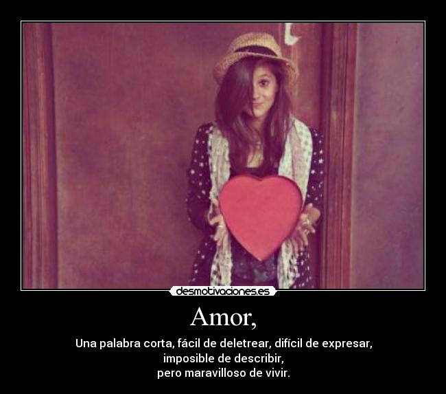 Amor, -
