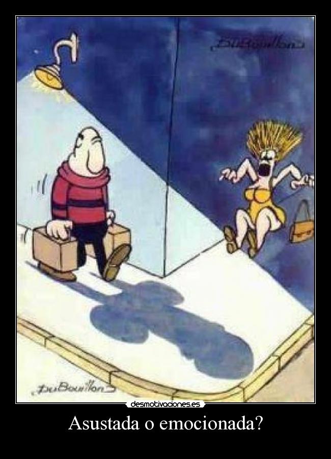 Asustada o emocionada? - 