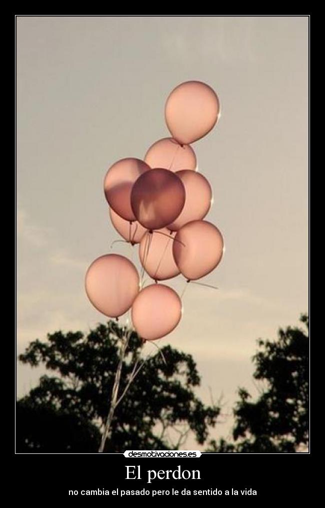 El perdon - no cambia el pasado pero le da sentido a la vida