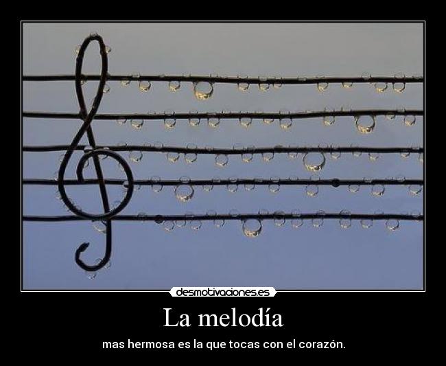 La melodía -