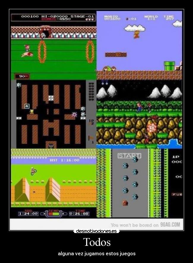 Todos - alguna vez jugamos estos juegos