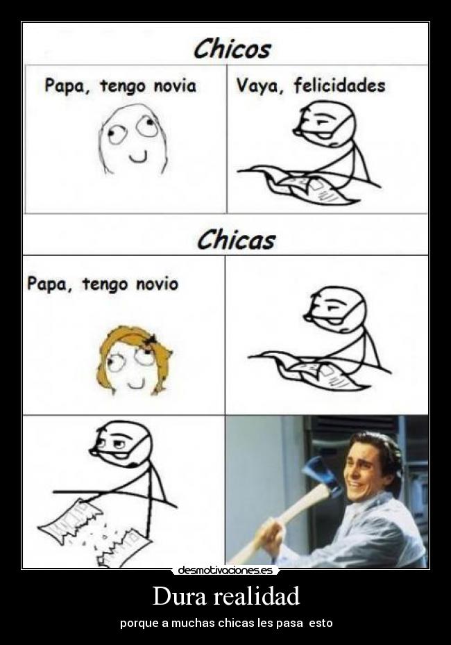 Dura realidad - porque a muchas chicas les pasa  esto