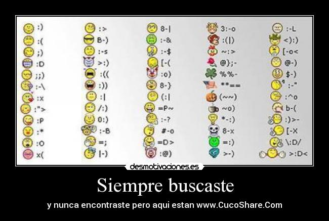 Siempre buscaste -