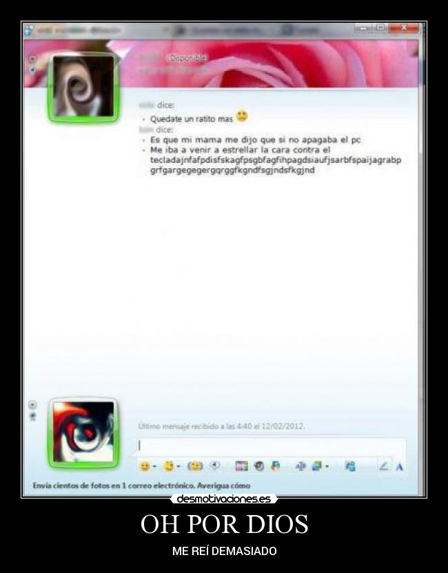 OH POR DIOS - ME REÍ DEMASIADO