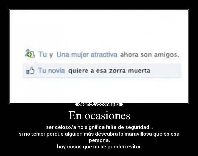 En ocasiones -