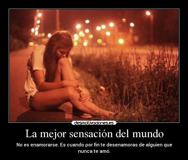 La mejor sensación del mundo -