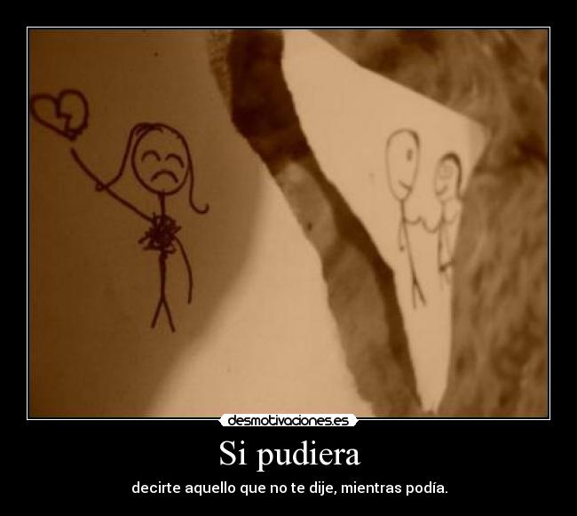 Si pudiera -