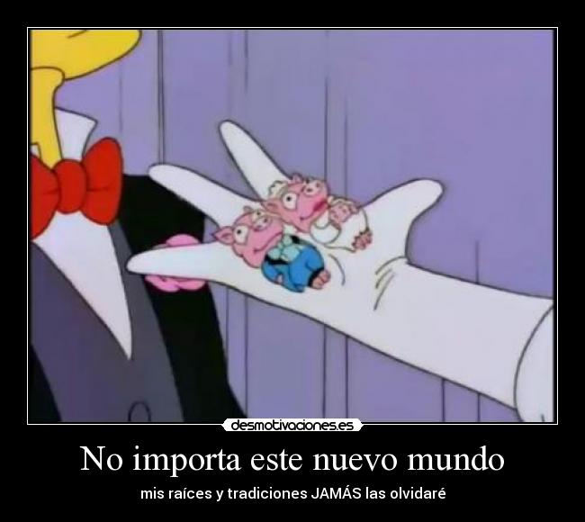 No importa este nuevo mundo - 