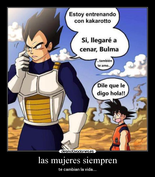 las mujeres siempren -