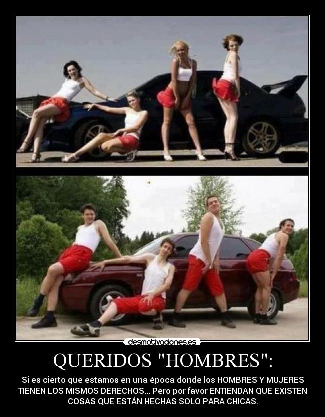 QUERIDOS HOMBRES: - 