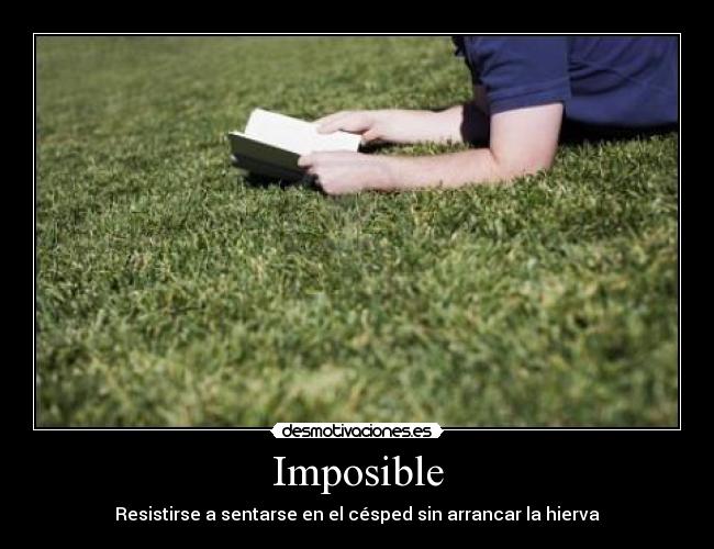 carteles imposible imposible desmotivaciones