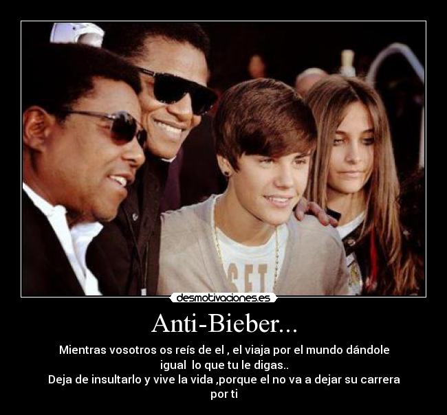Anti-Bieber... -