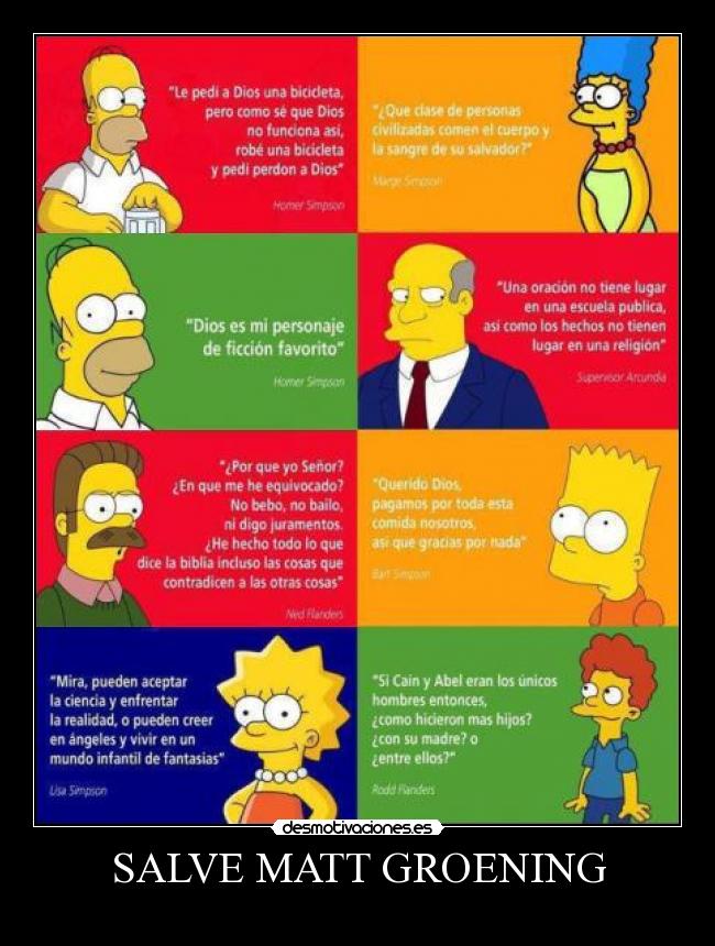 SALVE MATT GROENING - 