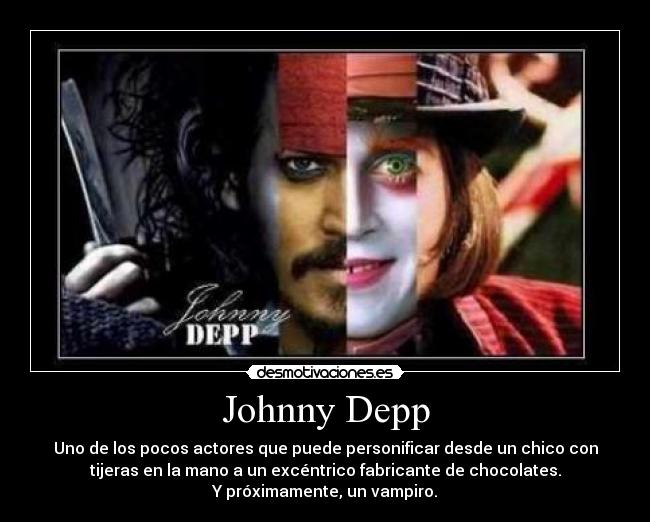carteles johnny depp desmotivaciones