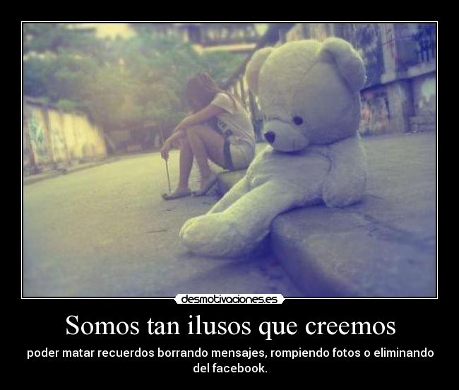 carteles somos tan ilusos que desmotivaciones