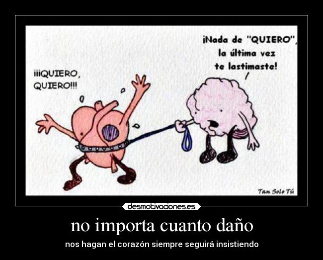 no importa cuanto daño - 
