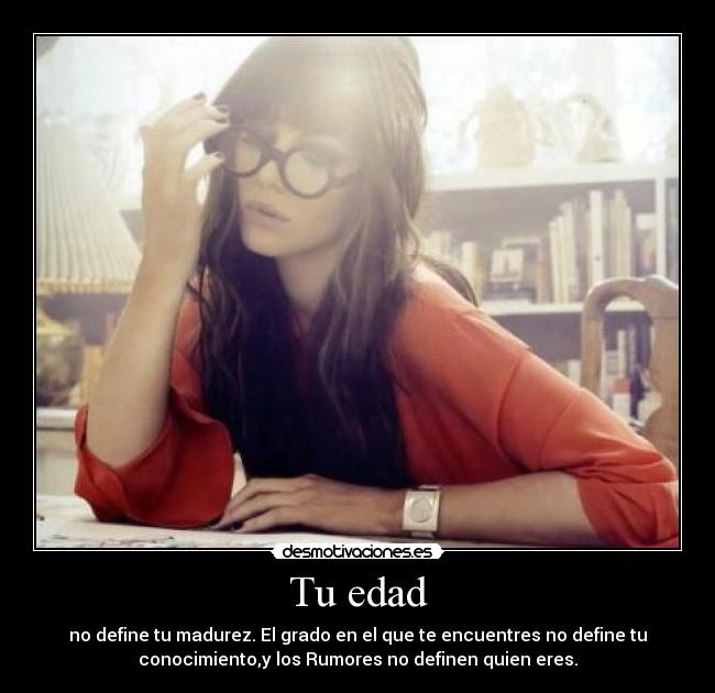 Tu edad -