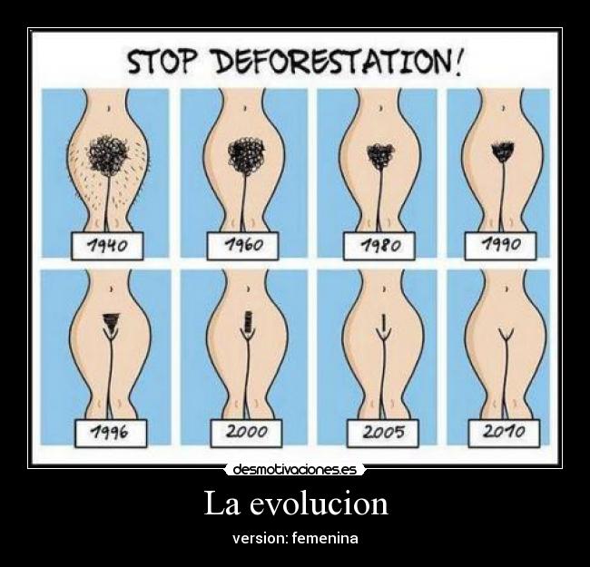 La evolucion - version: femenina