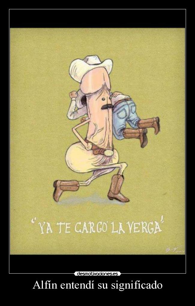 Alfín entendí su significado -