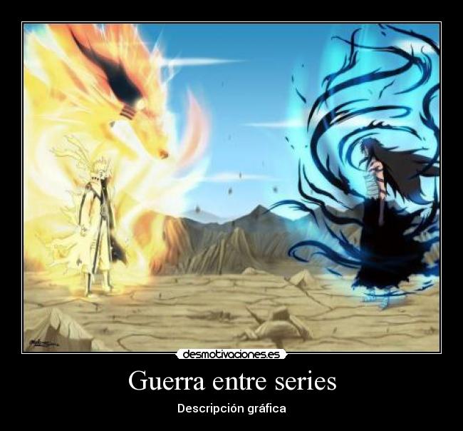 Guerra entre series - Descripción gráfica