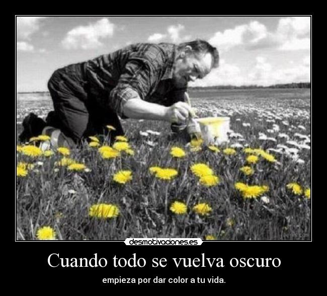 Cuando todo se vuelva oscuro -