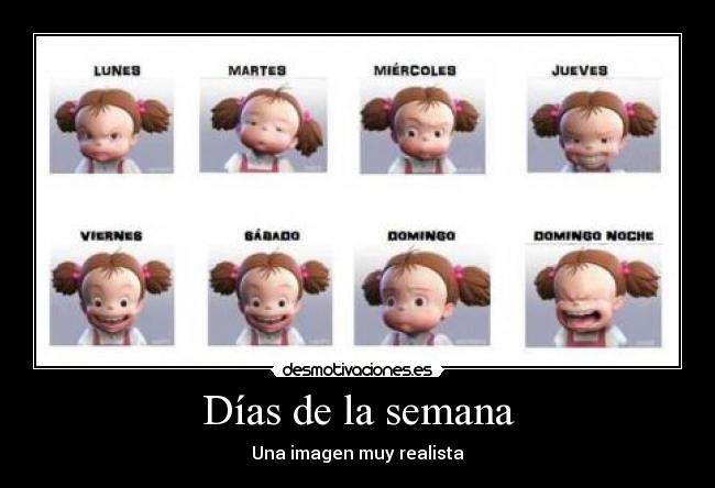 Días de la semana -