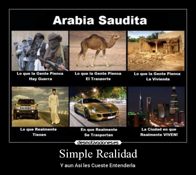 carteles saudita arabia realidad vivienda pais desmotivaciones