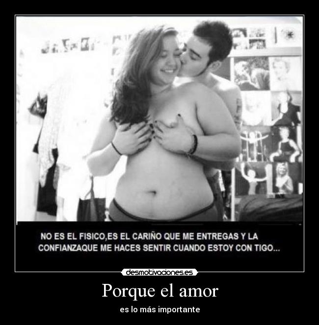 Porque el amor -