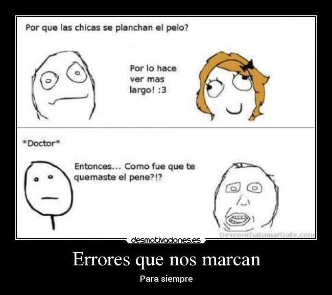 Errores que nos marcan - 