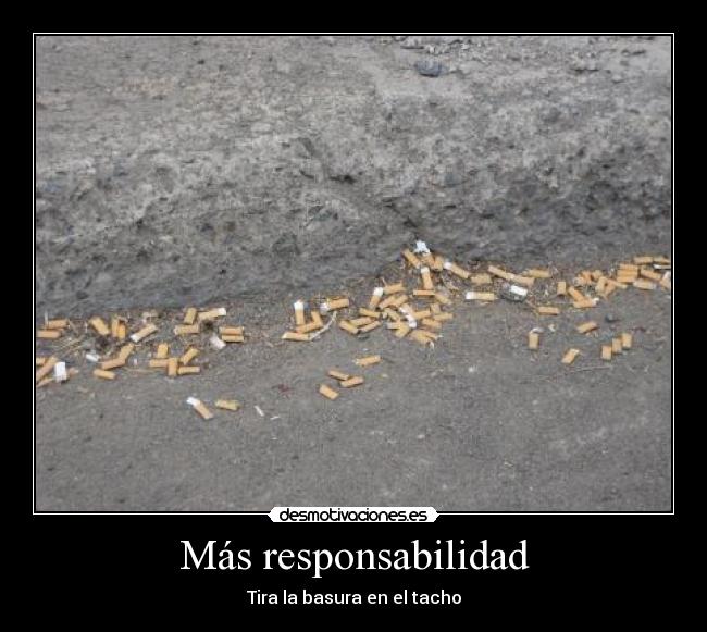 carteles basura sucia limpiemos juga limpio desmotivaciones