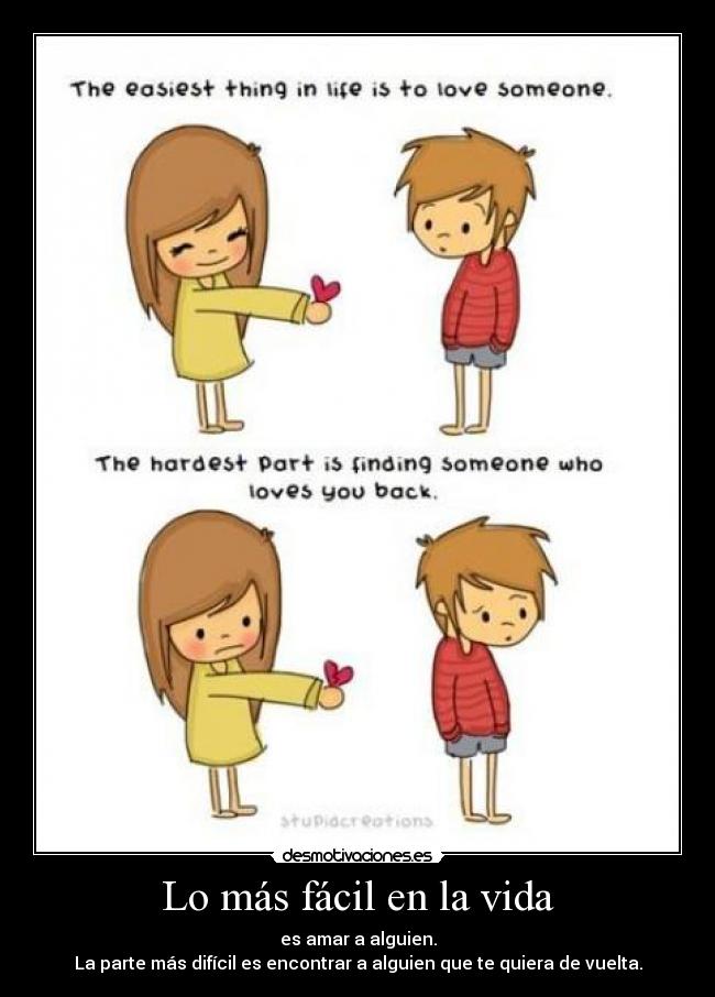 Lo más fácil en la vida -