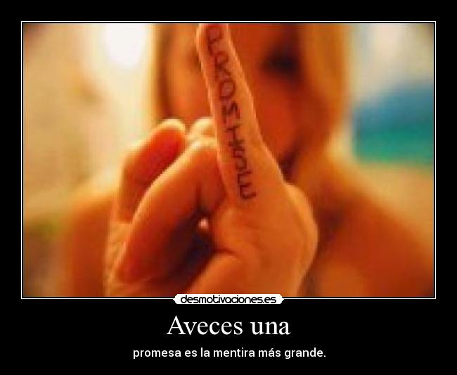 Aveces una - 