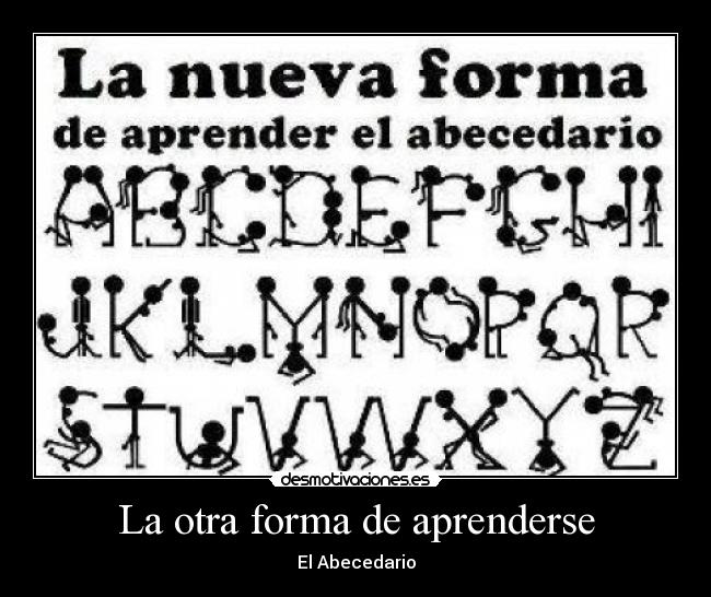 La otra forma de aprenderse - El Abecedario