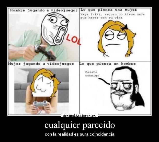 cualquier parecido - con la realidad es pura coincidencia