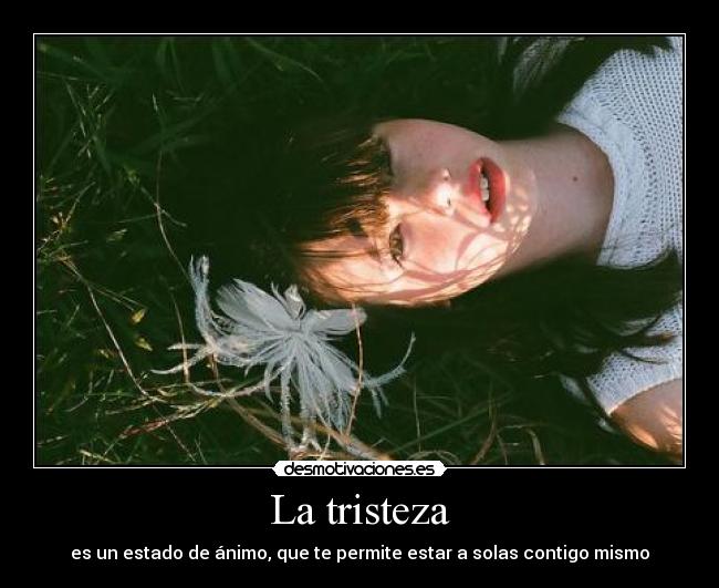 La tristeza -