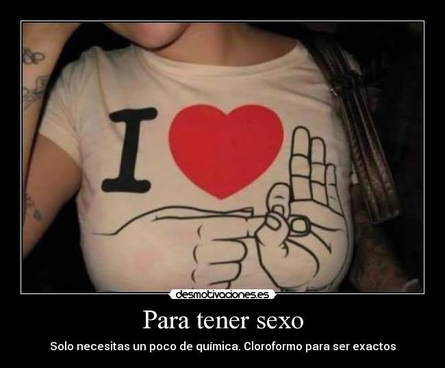 Para tener sexo - 