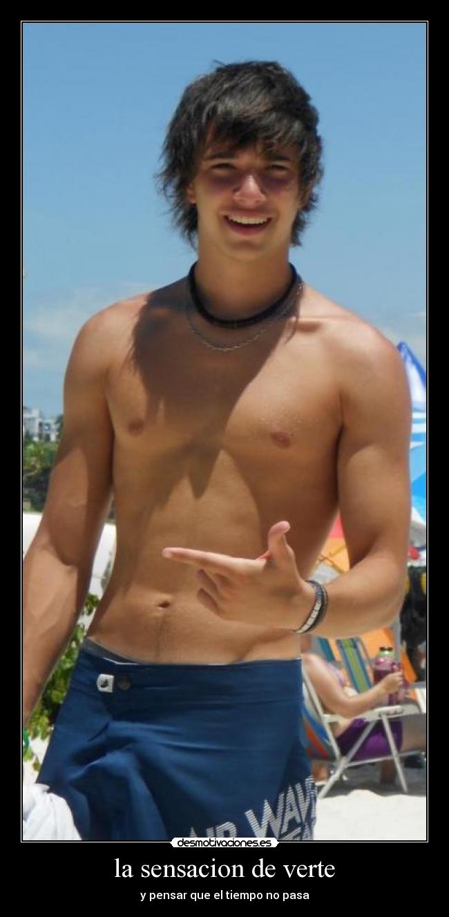 la sensacion de verte - 