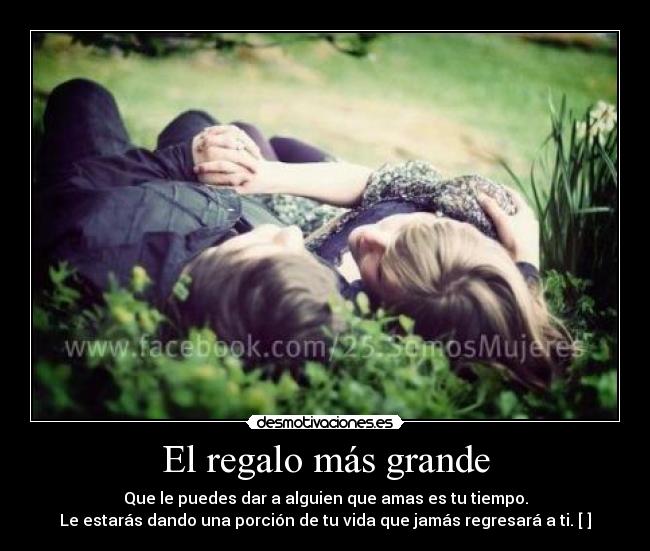 El regalo más grande -
