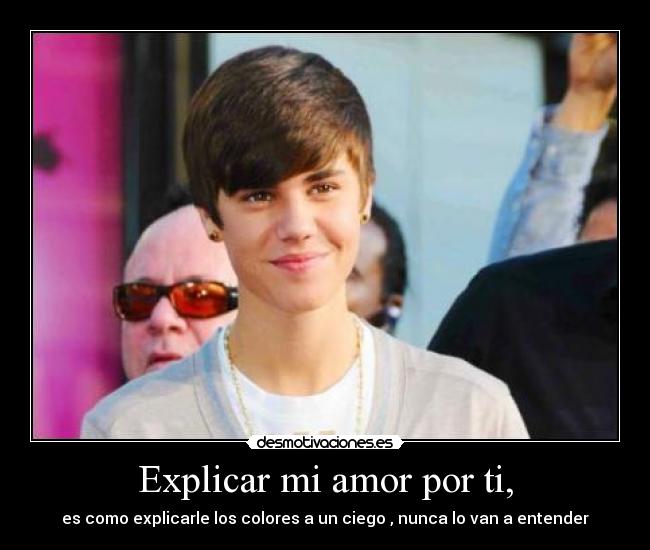 Explicar mi amor por ti, - 