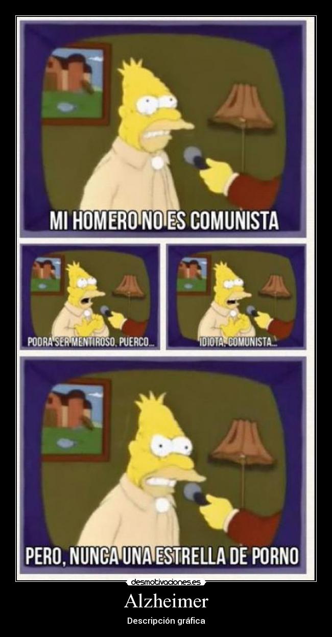 Alzheimer - Descripción gráfica