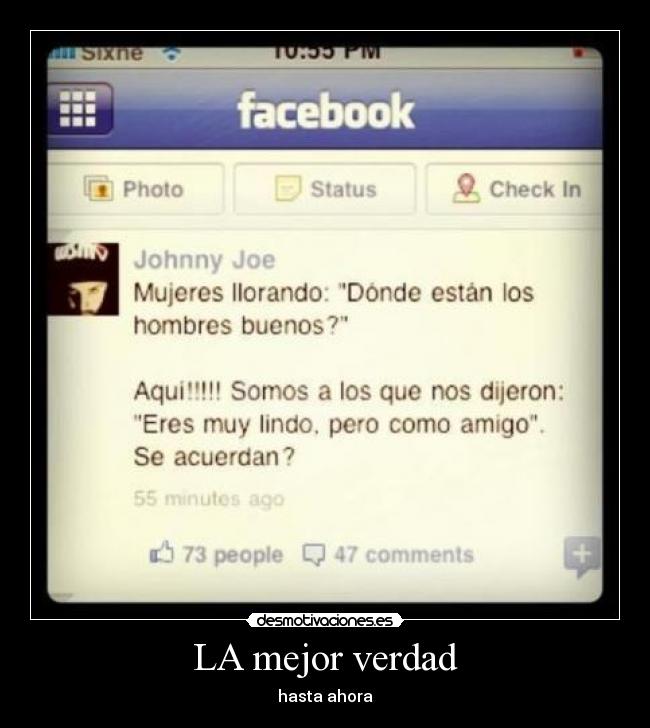 LA mejor verdad - hasta ahora