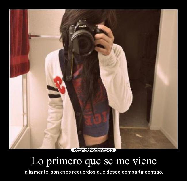 Lo primero que se me viene - 